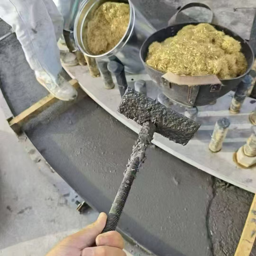 电白C120钢纤维高强无收灌浆料 轧机压缩机汽轮机发电机锻压设备底座灌浆材料